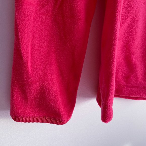 Columbia NWOT Women's Light Weight Fleece, Half Zip Pull Over, Pink, Size Medium - Picture 7 of 10